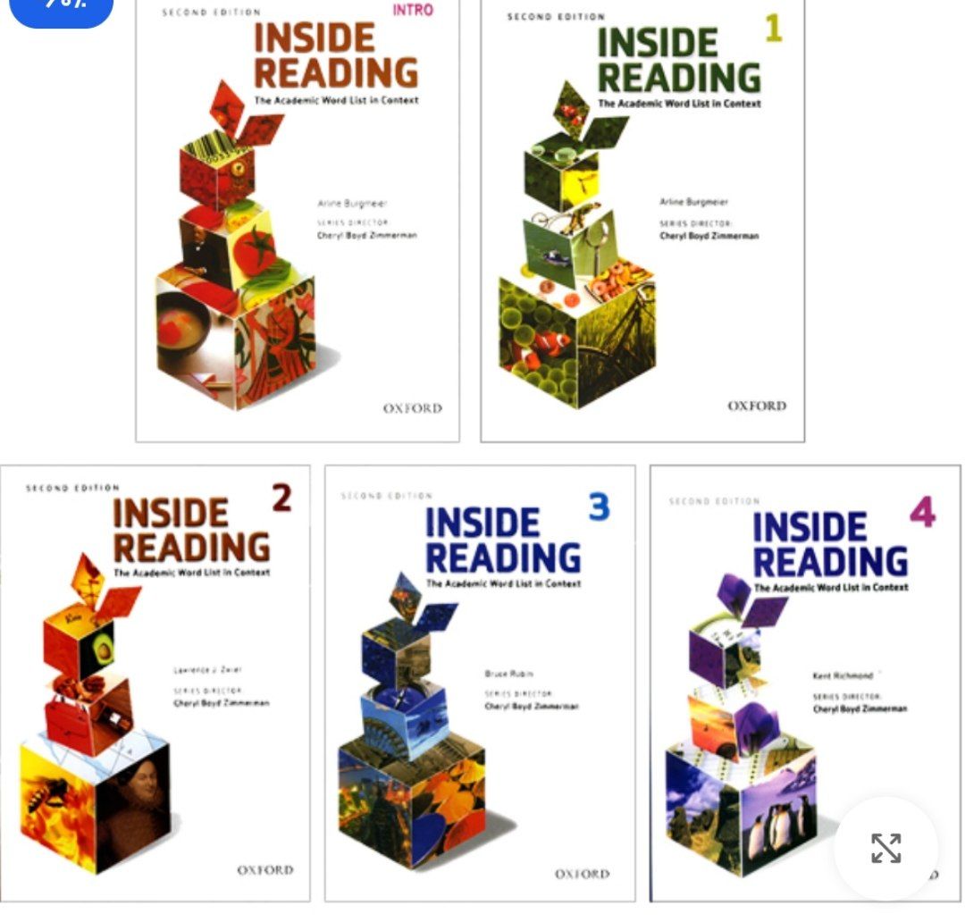 مجموعه کتاب های 5جلدی Inside Reading کد ۱۰۵۹